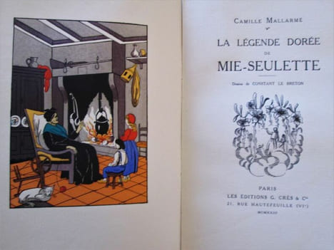 La légende dorée de Mie-Seulette. Dessins de Constant Le Breton.. MALLARME (Camille)