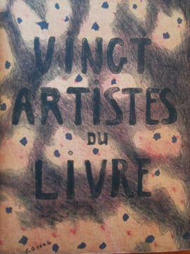 Vingt Artistes du Livre. Avec une introduction de Raymond Cogniat, par MORNAND Pierre & THOME J. R.(Christian Bérard, Chagall, G. Cochet, M. Denis, P. ...