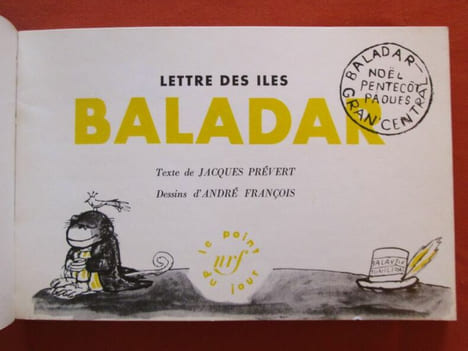 Lettres des iles Baladar.. PREVERT (Jacques)