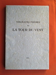 Vingt-cinq Poèmes de la Tour du Vent. Lithographies originales de Louis Roger.