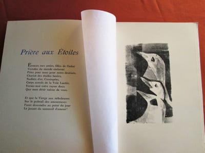 Vingt-cinq Poèmes de la Tour du Vent. Lithographies originales de Louis Roger.
