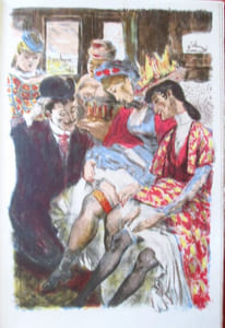 La Maison Tellier. Illustrations de Berthommé Saint-André.