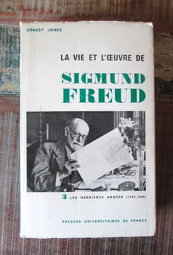 La vie et l'oeuvre de Sigmund Freud. Tome III. Les dernières années 1919 - 1939.. JONES (Ernest)