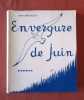 ENVERGURE DE JUIN. Poèmes.. BERLIOCCHI (Odette)