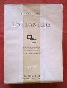 L'Atlantide. Avec douze gravures imprimées en couleurs d'après les aquarelles de D.-Ch. Fouqueray.