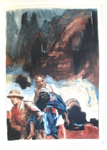 L'Atlantide. Avec douze gravures imprimées en couleurs d'après les aquarelles de D.-Ch. Fouqueray.