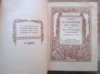 Odes d'Anacréon de Téos, suivies des Imitations d'Anacréon.