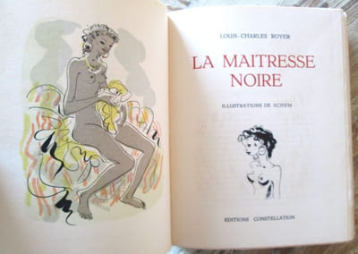 La maîtresse noire.
