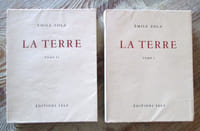 La terre (2 volumes). Frontispice et treize dessins au pinceau de Patrick de Manceau