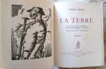 La terre (2 volumes). Frontispice et treize dessins au pinceau de Patrick de Manceau . ZOLA (Emile) - MANCEAU (Patrick, de)