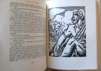 La terre (2 volumes). Frontispice et treize dessins au pinceau de Patrick de Manceau