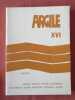 Argile XVI, été 1978.. ARGILE (Revue) - (Esteban, Claude: Directeur - Schneider, Jean-Claude: Secrétariat de Rédaction)