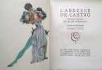 L'Abbesse de Castro. Chronique italienne. Edition du Centenaire avec des illustrations en couleurs de Georges Lepape.. STENDHAL (M. de)