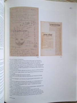 André Breton. 42, rue Fontaine. Manuscrits.. BRETON (André) - MAN RAY - COLLECTIF