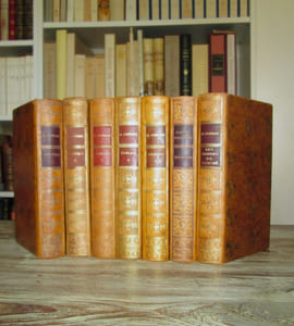 Oeuvres de M. de la Fontaine (7 tomes) : Fables (3 vol.) illustrées par Lucien BOUCHER - Contes (2 vol.) illustrés par Paul LEMAGNY -Thémidore ou mon histoire et celle de ma maitresse illustré par Raoul Serres . Les amours de Psyché et de Cupidon illustré par Paul LAMAGNY.- Complet des sept tomes.