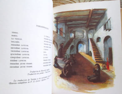 THEÂTRE : Noces de Sang - Yerma - La Maison de Bernarda Alba.