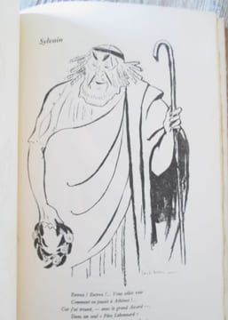 Dans le fauteuil d'Alceste. Tirage de tête (n° 66) + envoi autographe.. BEDOC Fred