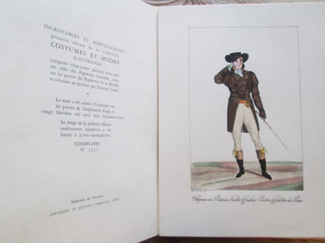 Incroyables et merveilleuses.- Paris 1810-1818.. WEIGERT (Roger-Armand) - VERNET (Horace)