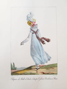 Incroyables et merveilleuses.- Paris 1810-1818.