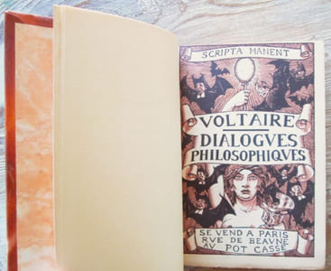 Dialogues philosophiques. Ornementation dessinée et gravée par Henry CHAPRON.