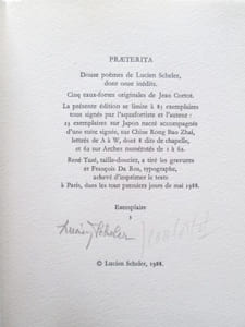 PRAETERITA.
