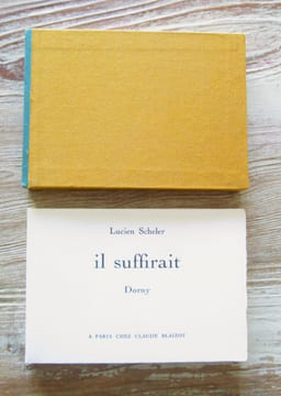 Il suffirait. Illustrations de Dorny.. SCHELER (Lucien) - DORNY (Bertrand)