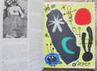Revue XXe siècle.- N° VI (6), Janvier 1956 : Le papier collé du cubisme à nos jours, pochoirs de Georges Braque, Henri Laurens, Jean Arp, Joan Miró, ...