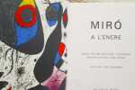 Miró à l'Encre. Dessin, Gravure sur Cuivre, Lithographie, Gravure sur Bois, Livre, Affiche.. Miró - Yvon Taillandier (texte)