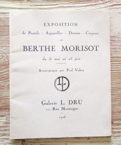Exposition de Pastels - Aquarelles - Dessins - Crayons de Berthe Morisot.