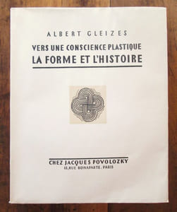 Vers une Conscience Plastique: La Forme et l'Histoire.