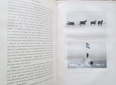 Au coeur de l'Antarctique, expédition du "Nimrod" au Pôle sud, d'après l'adaptation de M. Charles Rabot.. SHACKLETON (Ernest) - Shackleton, Ernest ...