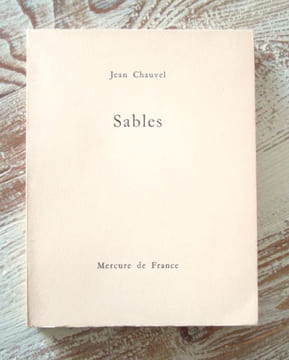 Sables.. CHAUVEL (Jean)