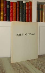 Tombeau de Cézanne : 23 octobre 1956.