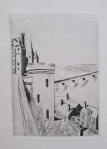 LA TOURAINE. Frontispice de Jean Oberlé.