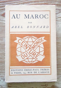 Au Maroc. Frontispice de Jean Berque.