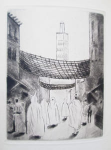 Au Maroc. Frontispice de Jean Berque.