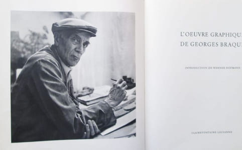 L'oeuvre graphique de Georges Braque. Introduction de Werner Hofmann.