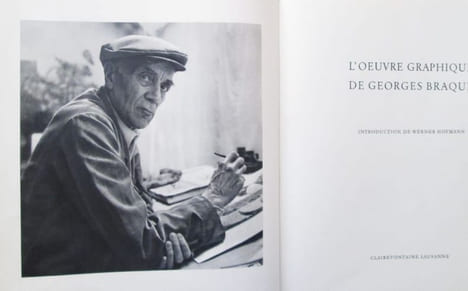 L'oeuvre graphique de Georges Braque. Introduction de Werner Hofmann.. BRAQUE (Georges)