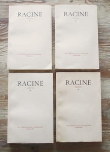 Théâtre. Tomes I-II-III-IV.- Tome 1 : le thébaïde - Alexandre - Andromaque - Tome 2 : les Plaideurs - Britannicus - Bérénice - Tome 3 : Bajazet - Mithridate - Iphigenie etc.