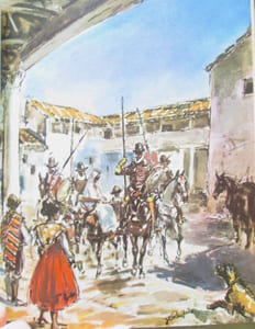 Don Quichotte de la Manche (4 tomes, Complet). Illustré par José-Luis Rey-Vila.