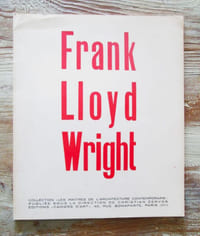 Frank Lloyd Wright.