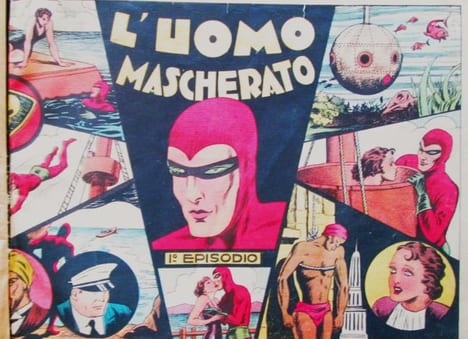 UOMO MASCHERATO (The Phantom : Aventures du Fantôme de Bengale).- Album relié de 35 récits complets : L'uomo mascherato - Il fantasma che cammina - ...