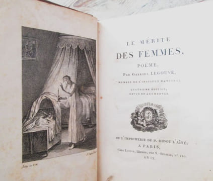 Le mérite des femmes.. LEGOUVE (Gabriel)