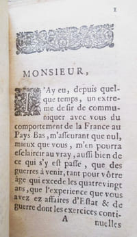 Moyens asseurez pour redresser les affaires des espagnols, et se précautionner contre les insultes de la France. Avec un discours Politique fur la rédition de Luxembourg.