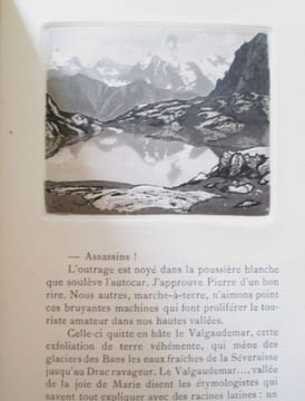 En Altitude. Eaux-fortes et héliogravures de Joanny Drevet.. SCIZE (Pierre)