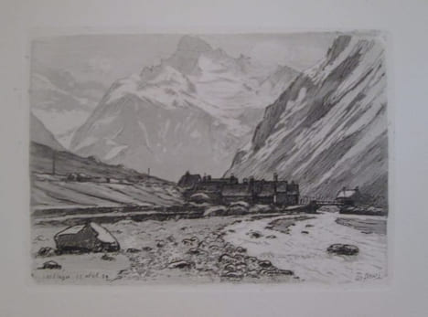 En Altitude. Eaux-fortes et héliogravures de Joanny Drevet.. SCIZE (Pierre)