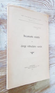 Documents relatifs au clergé réfractaire varois.