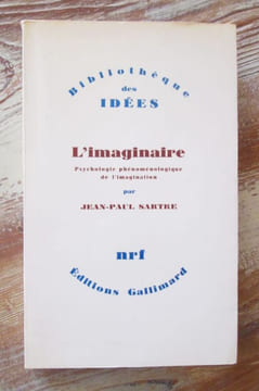 L'imaginaire : Psychologie phénoménologique de l'imagination.. SARTRE (Jean-Paul)