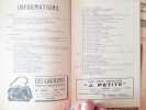 Excursionnistes Toulonnais : Bulletins trimestriels de 1951 à 1959. LOT DE 8 numéros.. Collectif