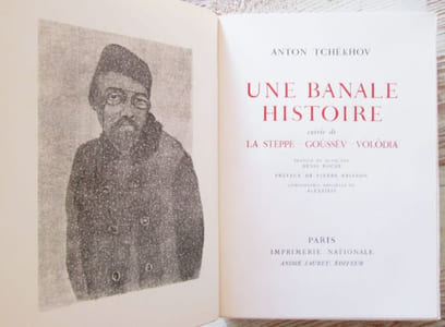 Une banale histoire suivie de La Steppe - Goûssèv - Volôdia.